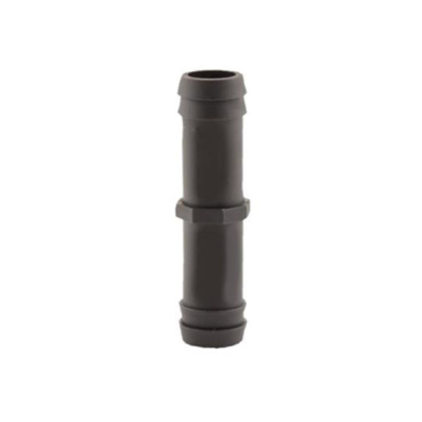 Barbed straight connector