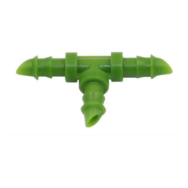 FloraFlex 1/4 Inch Barbed Tee Fitting - Pack of 100