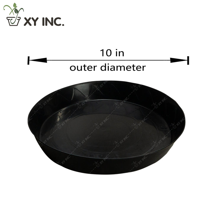 XY plastic saucer