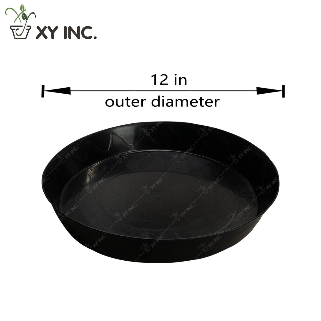 XY plastic saucer 12 Inch