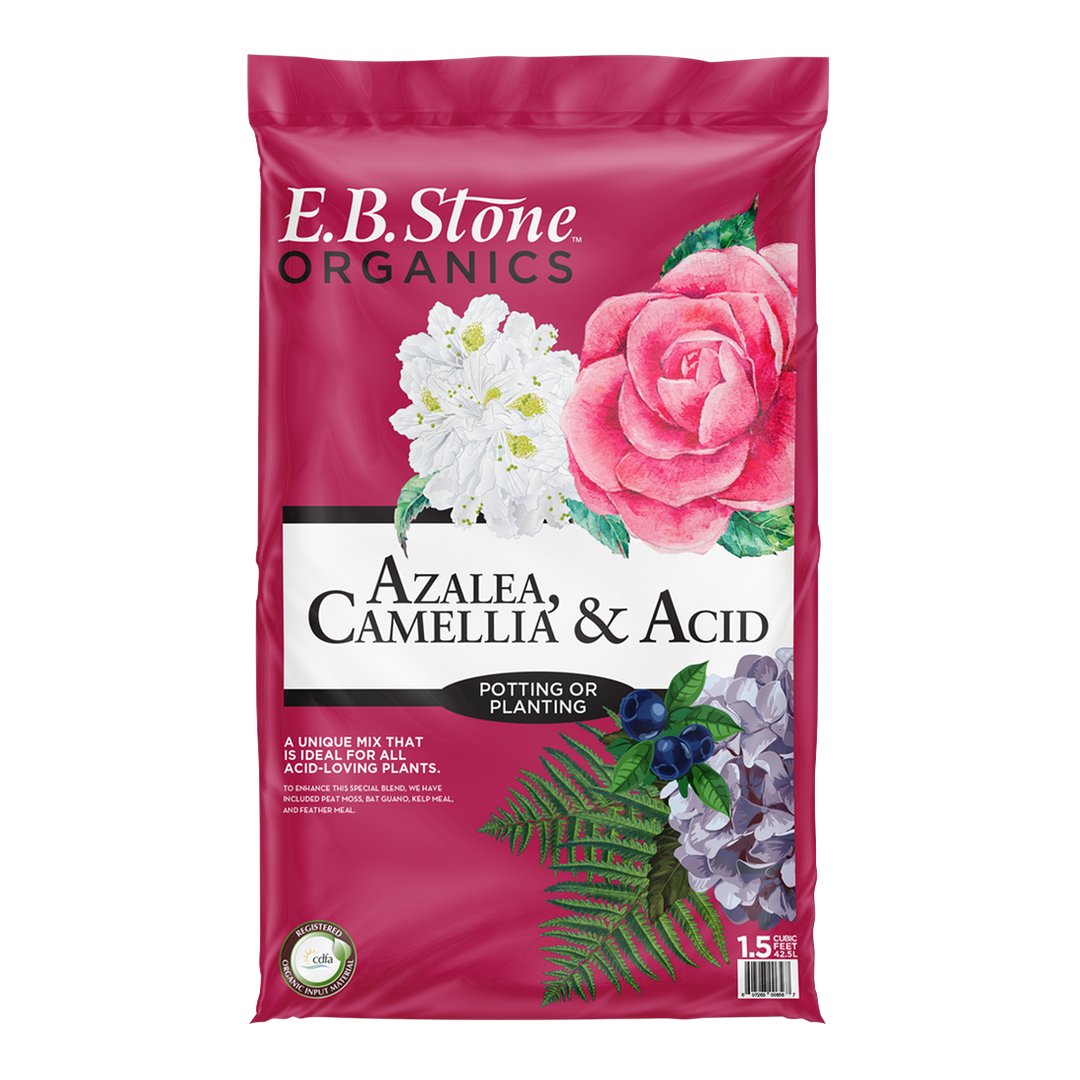 E.B. Stone Organics Azalea Camellia Acid Planting Mix 1.5 Cubic Foot