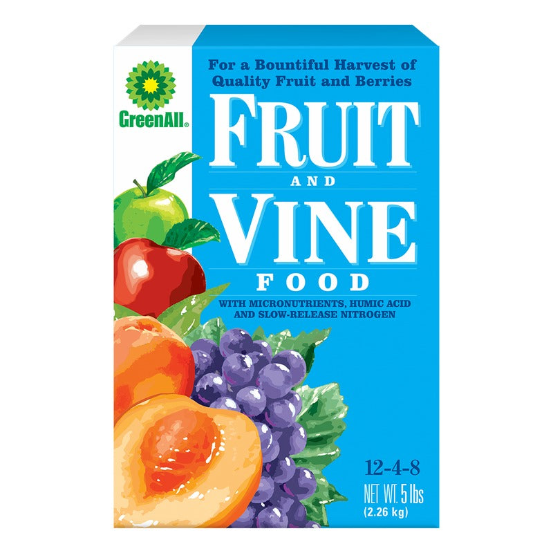 E.B. Stone GreenAll Fruit and Vine Food 12-4-8 fertilizer, 5 lb box
