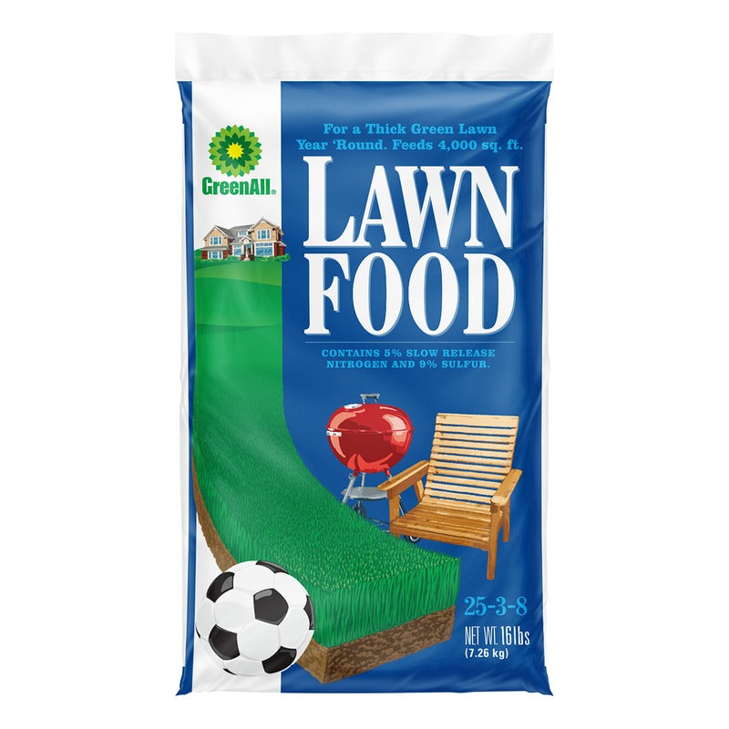 E.B. Stone GreenAll Lawn Food 25-3-8, 16 lb bag
