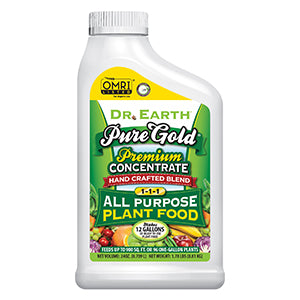 Dr. Earth Pure Gold all purpose liquid plant food 24 oz