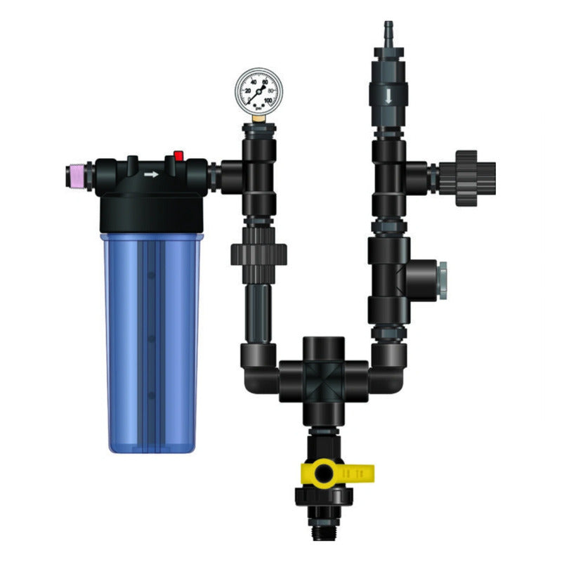 Dosatron Lo-Flo No-Monitor Kit 3/4 in for Nutrient Delivery Systems - Plumbing Kit Without Monitor (HYKNOMON)