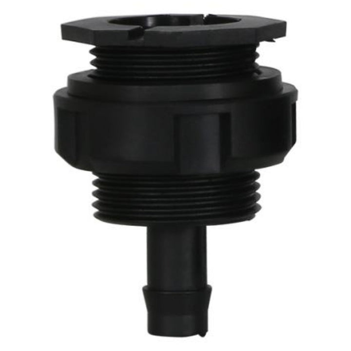 Botanicare Ebb &amp; Flow Barbed Fitting - 1/2 in, 3/4 in and 1 in Bulkhead Fill and Drain Fitting for Flood Trays