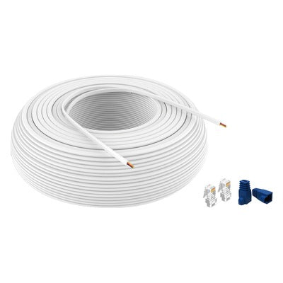 TrolMaster ECS-500 500 ft RJ12 cable roll