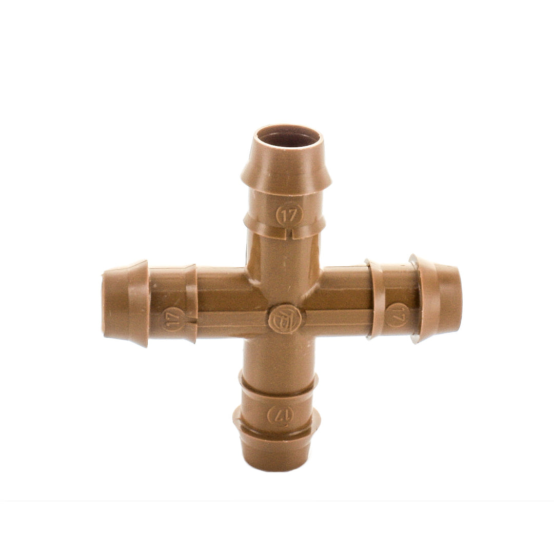 Netafim 17 mm barbed insert cross TLCROS