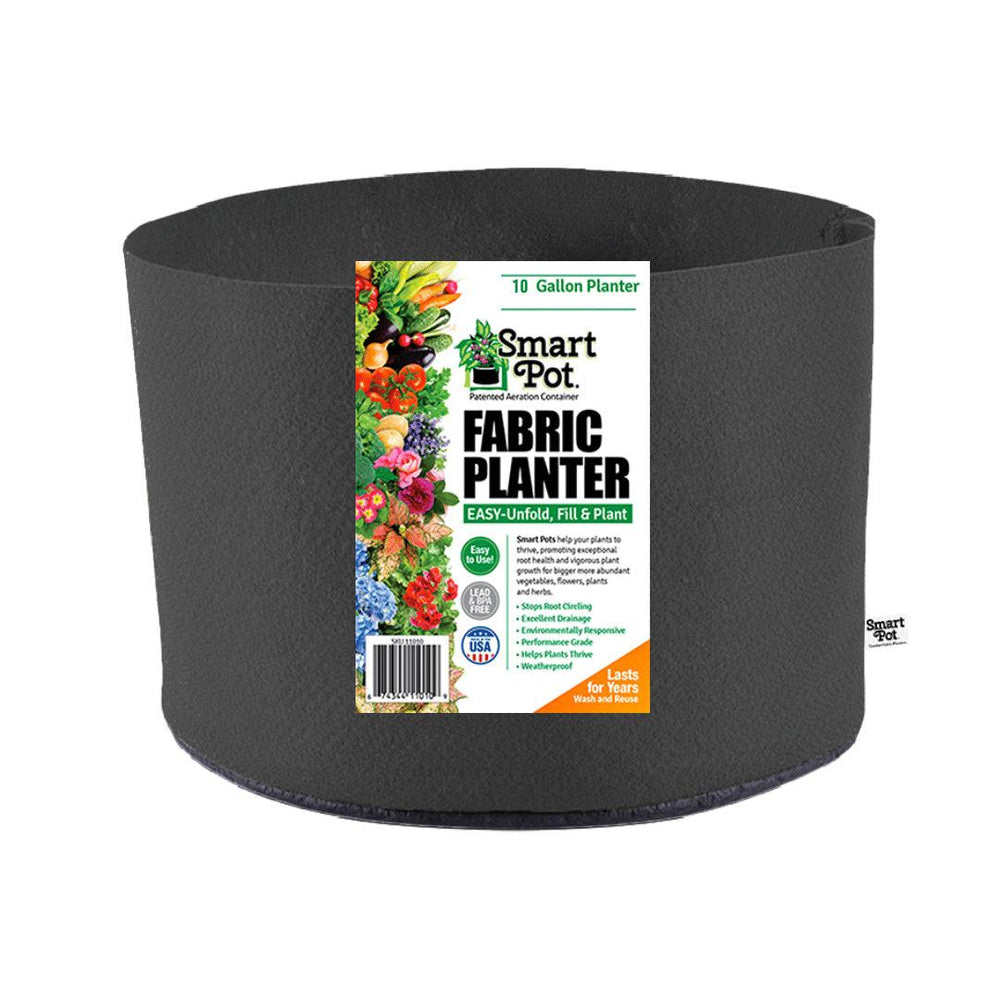 Smart Pot black fabric pot 10 gallon