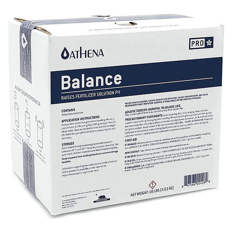 Athena Pro Balance - Potassium Carbonate pH Adjuster and RO Water Buffer - 10 lb and 25 lb Box - Pickup in Store Only