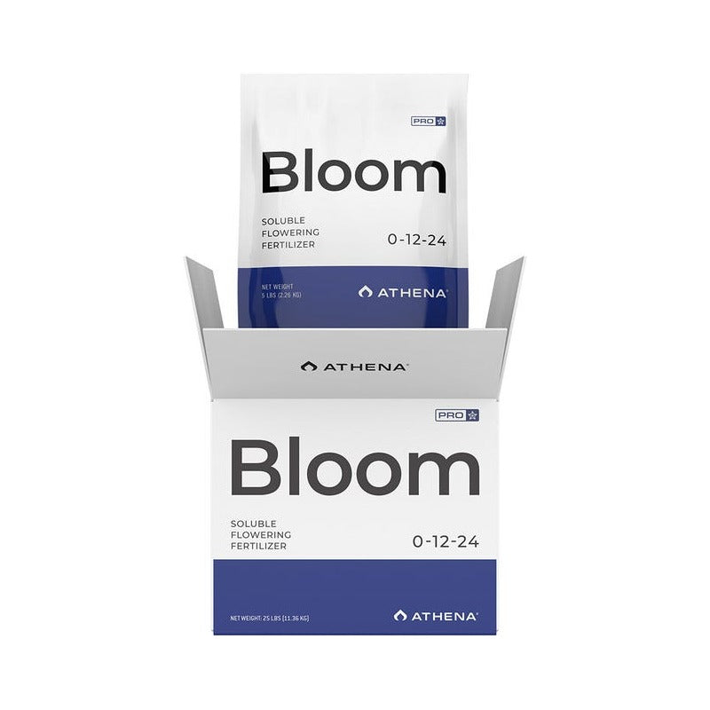 Athena Pro Bloom - Dry Soluble Flowering Fertilizer with No Boosters Needed - 10 lb Box and 25 lb Bag