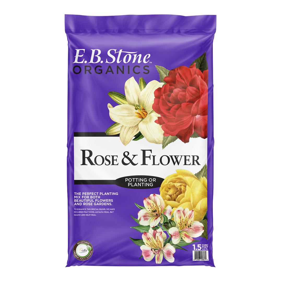 E.B. Stone Organics Rose & Flower Mix 1.5 Cubic Feet