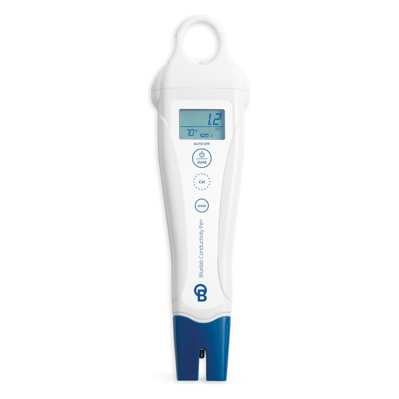 Bluelab Conductivity Pen - Handheld EC, PPM and Temperature Meter for Nutrient Solutions