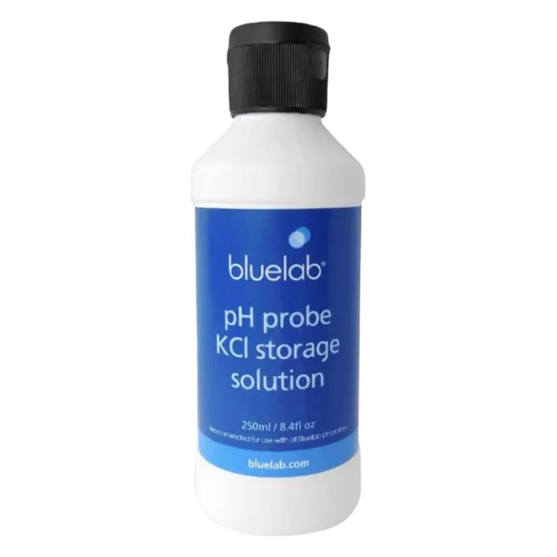 Bluelab pH Probe KCl Storage Solution - Storage and Hydration Solution for pH Probes and Pens - 250 ml