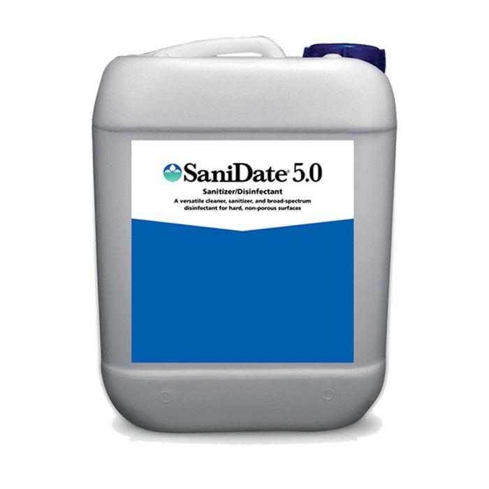 BioSafe SaniDate 5.0 Sanitizer Disinfectant 5 gallon jug