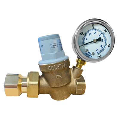 Dosatron PR34-NPT 3/4 in pressure regulator with gauge