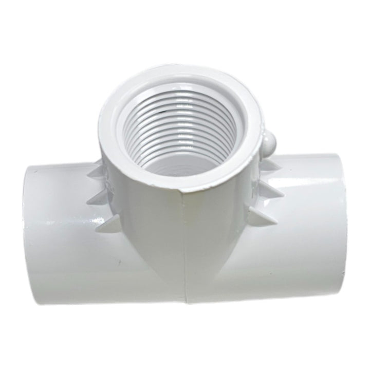 Dura Schedule 40 PVC Combination Tee, 3/4 in Slip x Slip x FPT