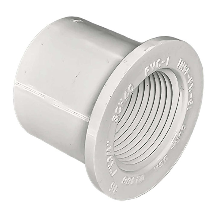 Dura Schedule 40 PVC Spigot x FPT Reducer Bushing, 1 in x 3/4 in