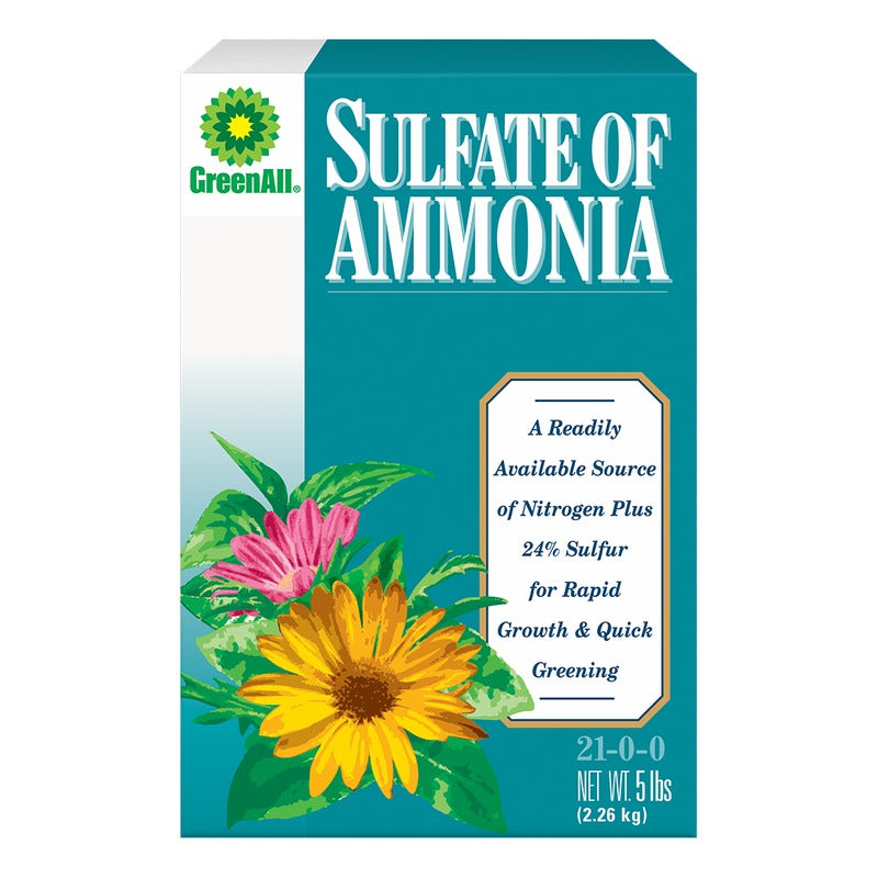 E.B. Stone GreenAll Sulfate of Ammonia 21-0-0 package