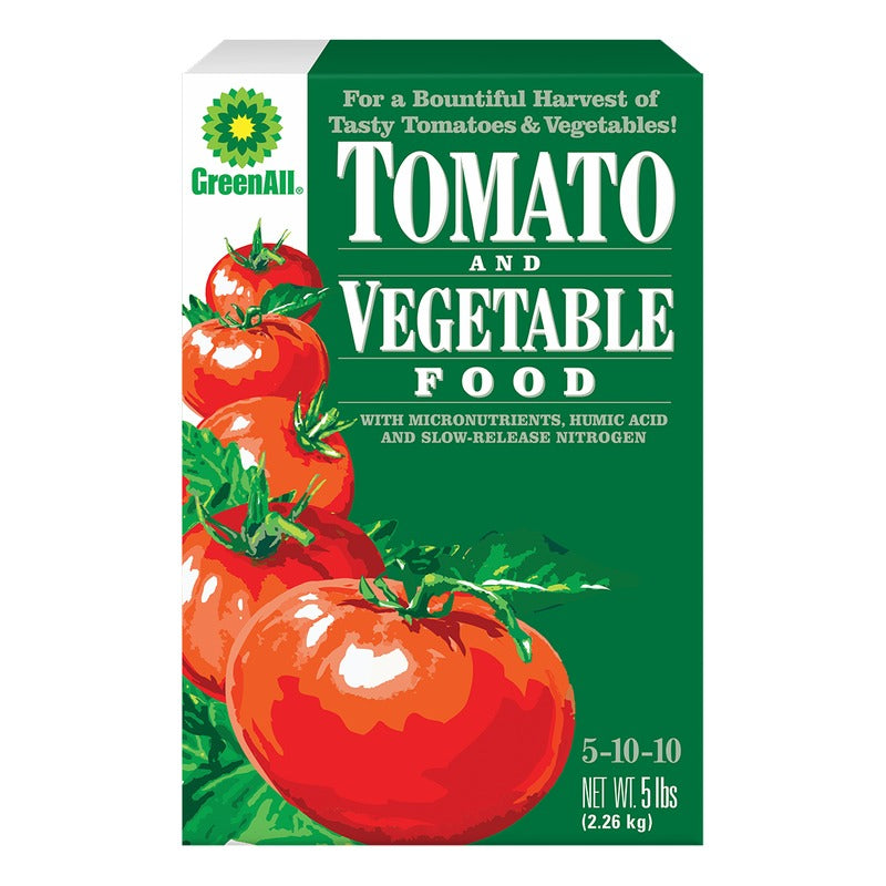 E.B. Stone GreenAll Tomato &amp; Vegetable Food 5-10-10 package
