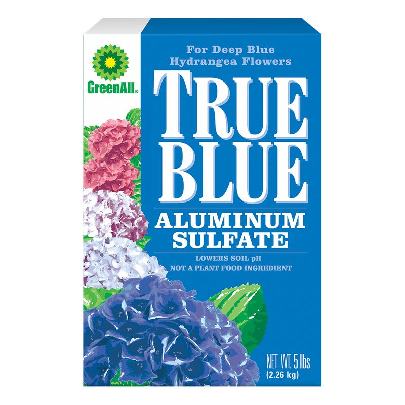 E.B. Stone GreenAll True Blue Aluminum Sulfate package
