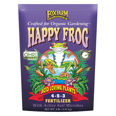 FoxFarm Happy Frog Acid Loving Plants Fertilizer 4 lb