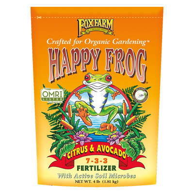 FoxFarm Happy Frog Citrus and Avocado Fertilizer 4 lb