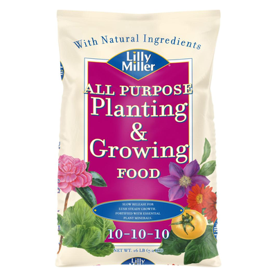 Lilly Miller All Purpose Planting and Growing Food 10-10-10 16 lb