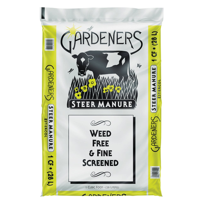 Gardeners Steer Manure 1 cu ft
