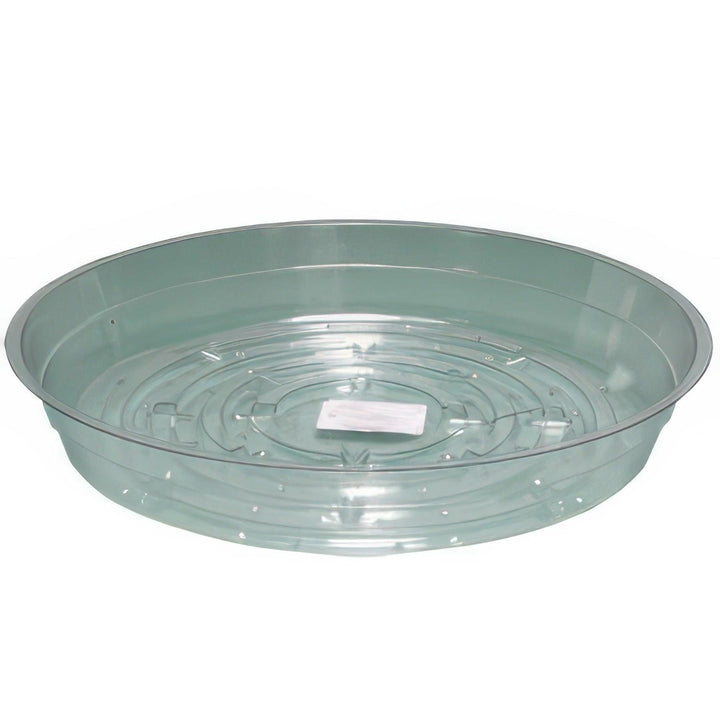 Hydrofarm clear plastic saucer 6 inch
