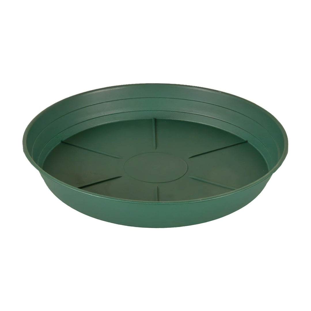 Hydrofarm premium green plastic saucer