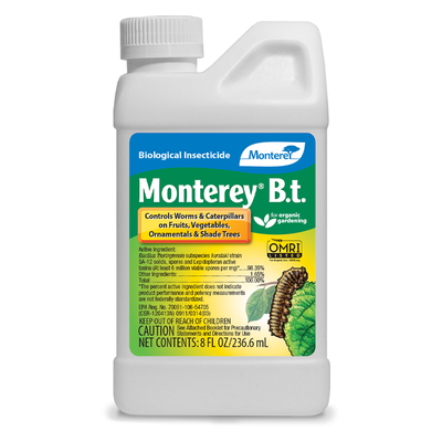 Monterey B.t. Worm & Caterpillar Control 8 oz