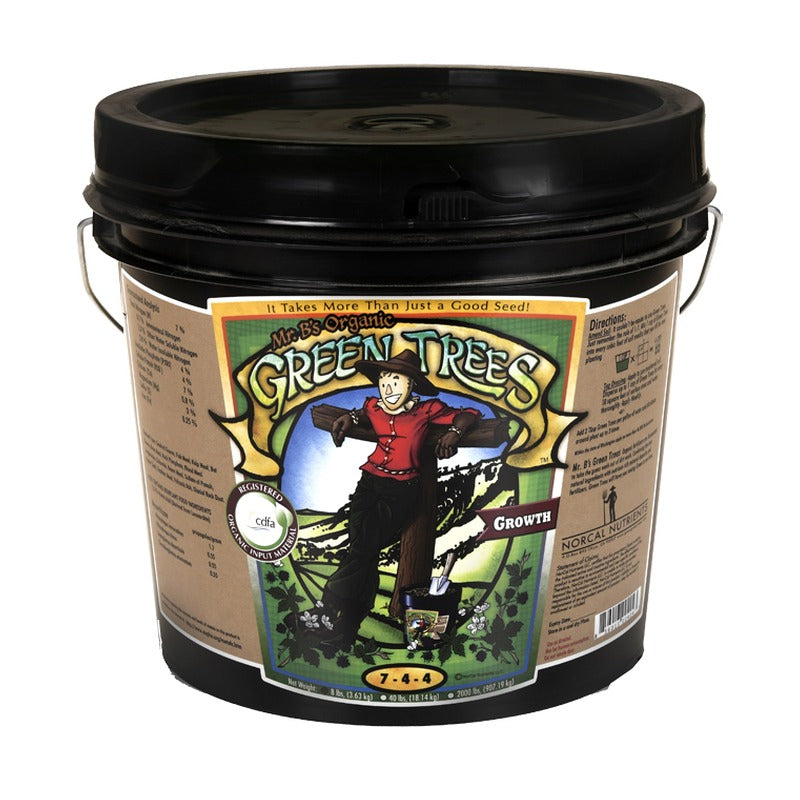 Mr. B's Green Trees Organic Growth 7-4-4 8 lb pail
