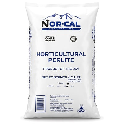 Nor-Cal Horticultural Perlite Grade 3, 4 cu ft bag