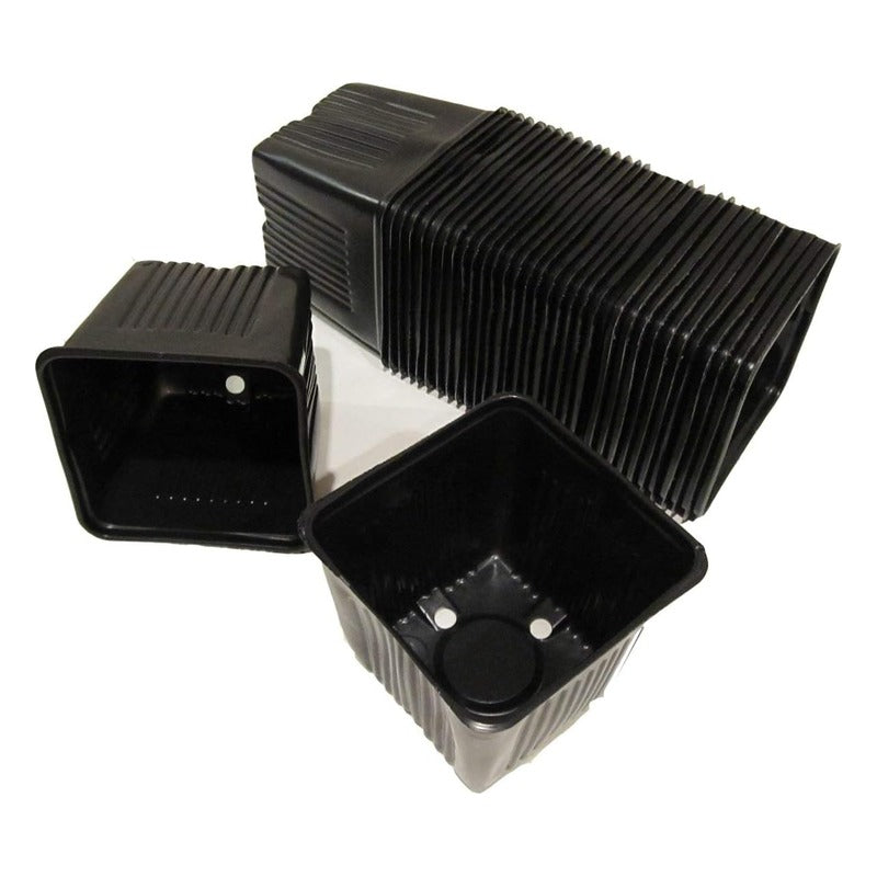 Gage Dura Pot 4 inch square plastic nursery pot