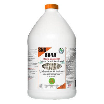 SNS 604A Roots-Vegetation Natural Growth Supplement, 1 Gallon