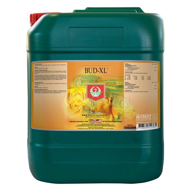House & Garden Bud-XL Flowering Additive, 20 Liter