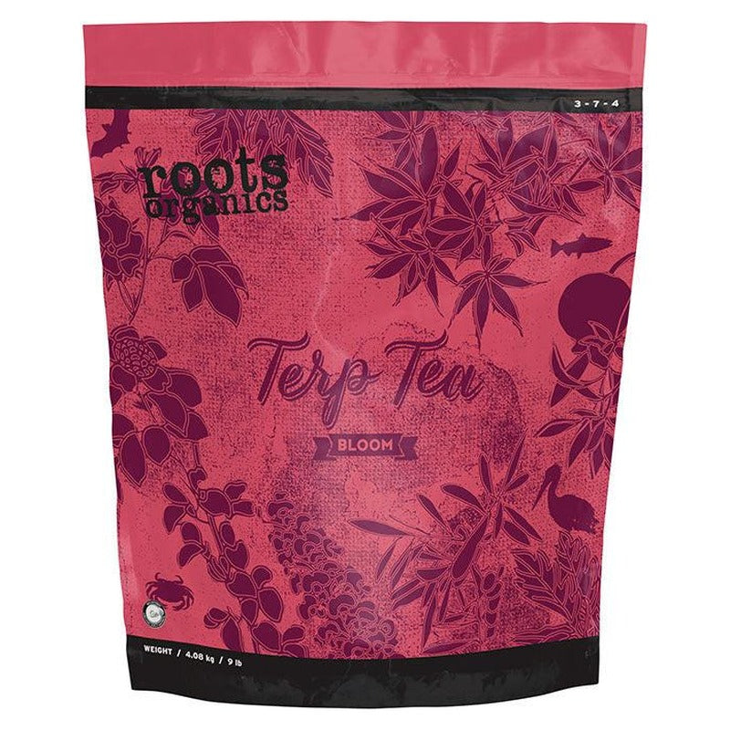 Roots Organics Terp Tea Bloom 3-7-4 Dry Fertilizer, 9 lb Bag