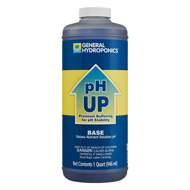 General Hydroponics pH Up, 1 Quart