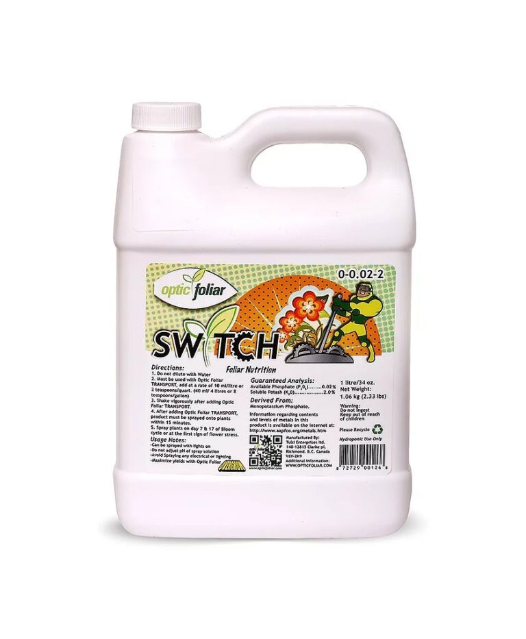 Optic Foliar SWITCH, 4 Liter and 10 Liter