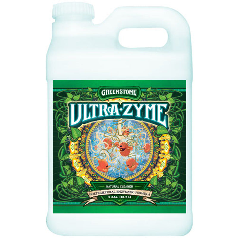 Greenstone Ultra-Zyme enzyme cleaner jug