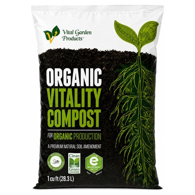 Organic Vitality Compost, 1 cu ft bag